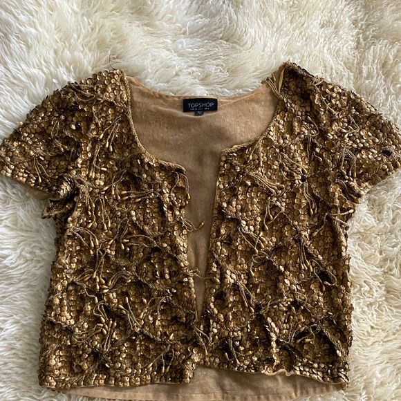 Topshop Tops - Sunning top shop mini jacket top s